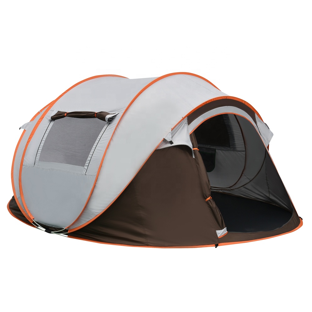 De vorm van de tent