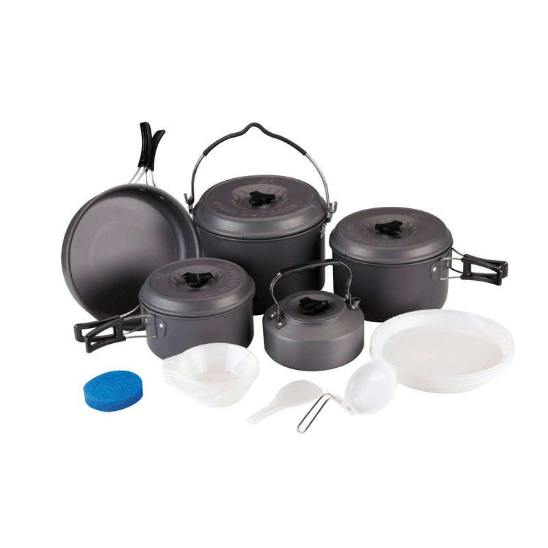 Aluminium camping kookgerei