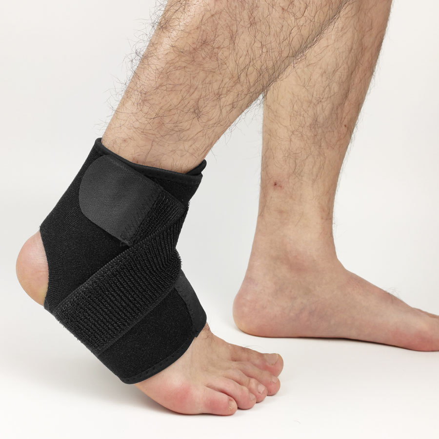 Elastische fitness-enkelhoes, elastische bandage-enkelbeschermer