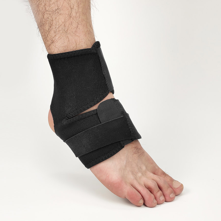 Elastische sportenkelsteun