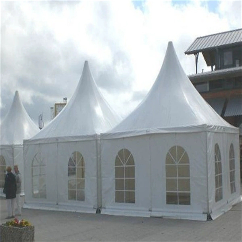 Europese stijl Bruiloft Spits Tent Outdoor Aluminium Auto Show Event Plafond Luifel Tent Outdoor