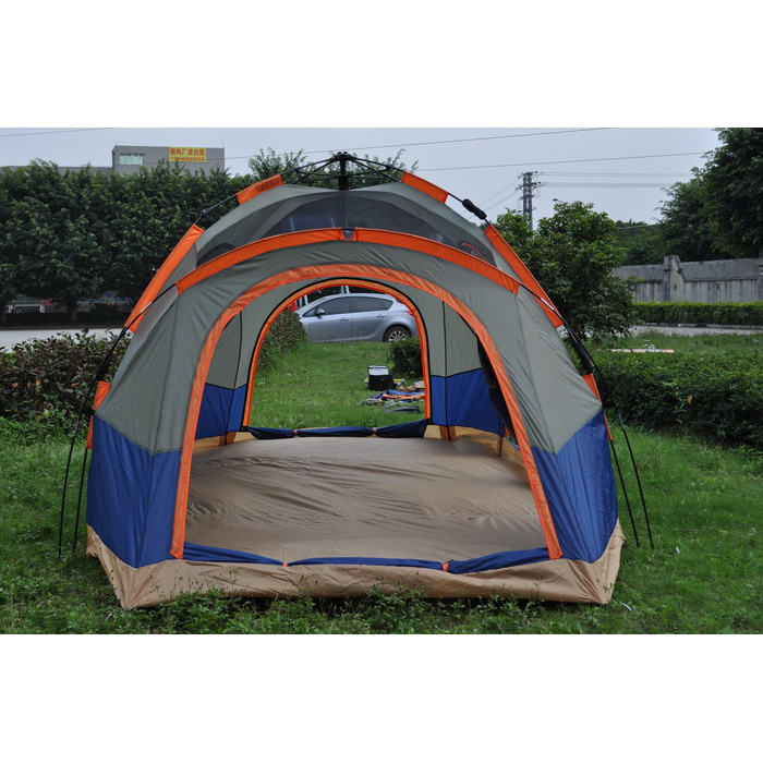 Klokvormige tent van katoenen canvas voor buiten