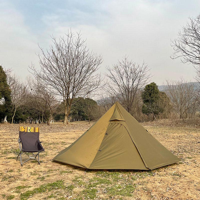 Tipi-tent voor buiten