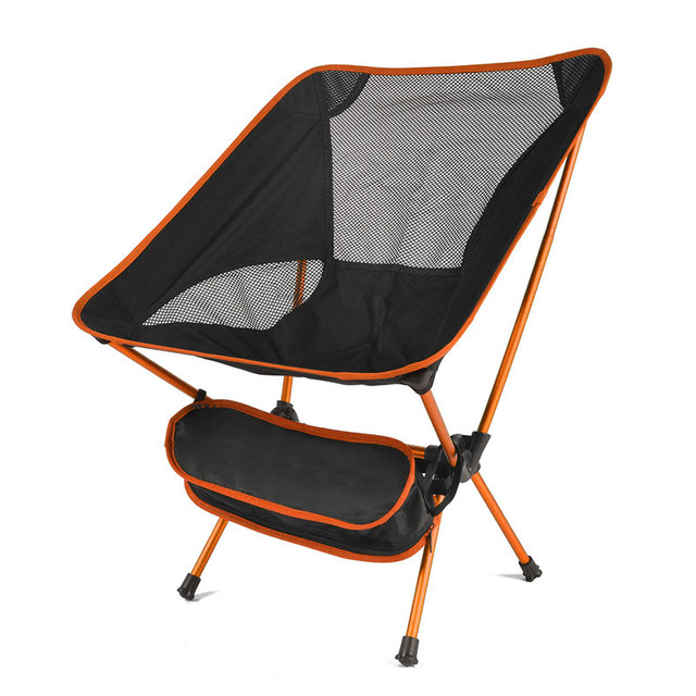Draagbare Fold N Go-stoel met draagtas