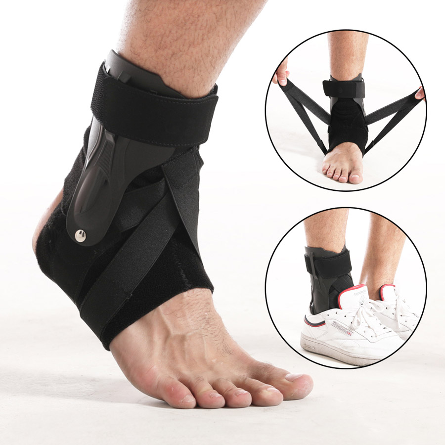 Veelzijdige verstelbare enkelbandage